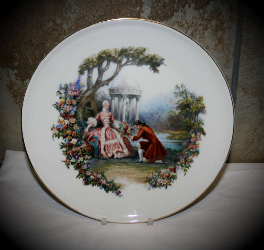 Collectable Vintage Constantia Fine China  Decorative Plate 233mm