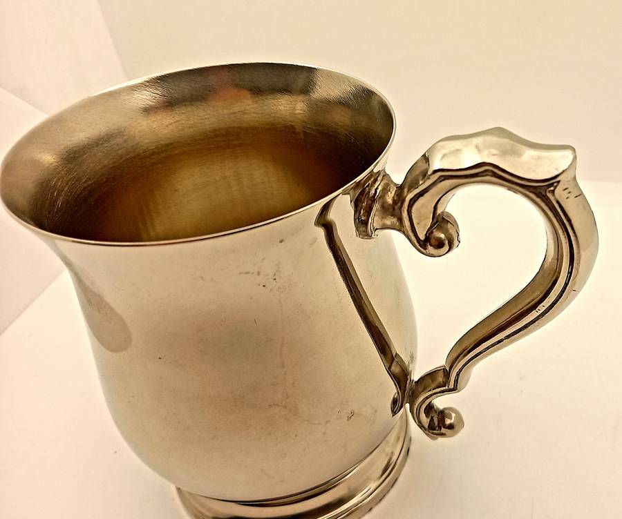 Vintage EPNS silver plated Mug 115x114mm