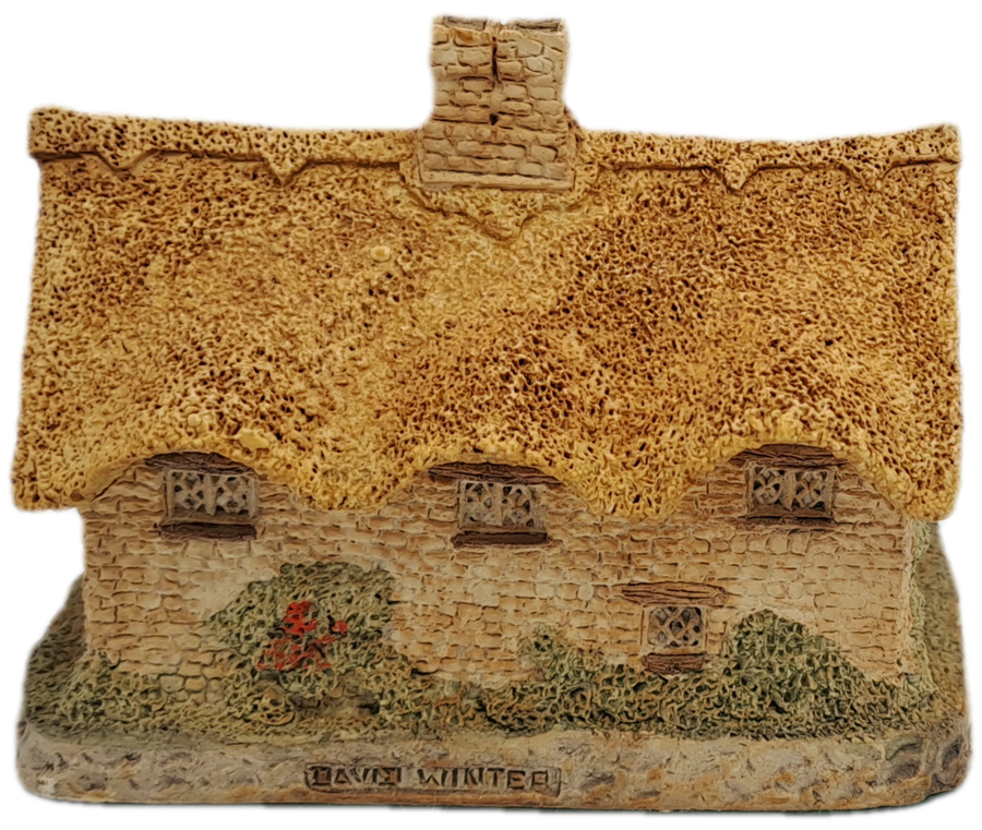 1982 David Winter Cottage Collection "The Dover House" Hand Made In Great Britain