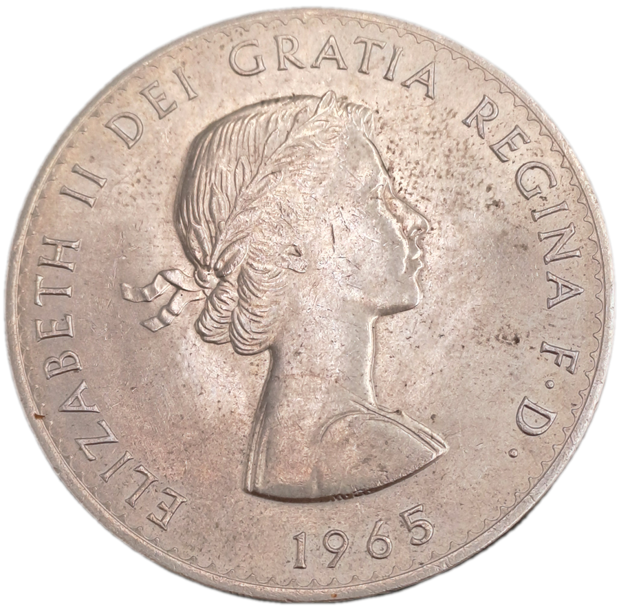1965 United Kingdom 1 Crown - Elizabeth II Churchill