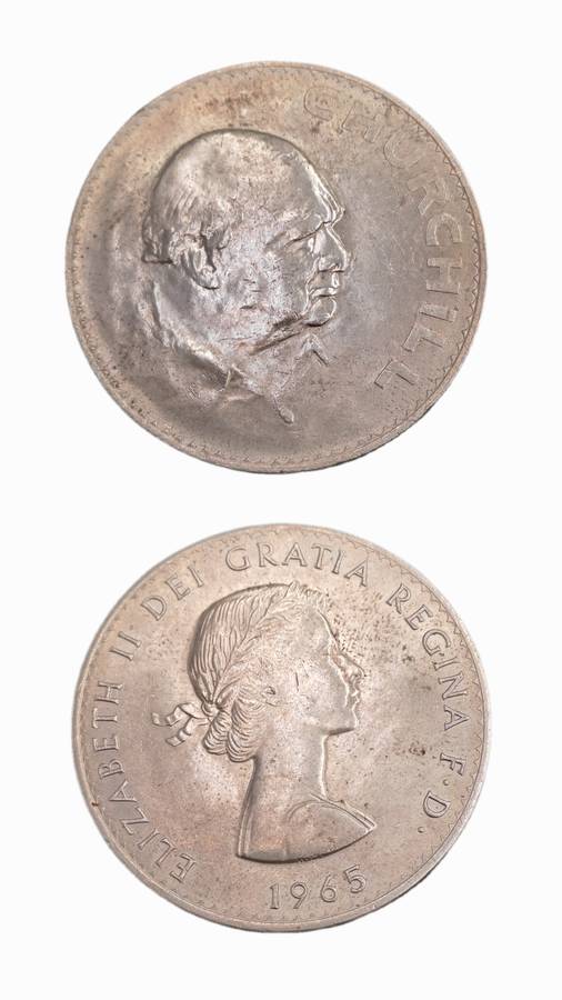 1965 United Kingdom 1 Crown - Elizabeth II Churchill