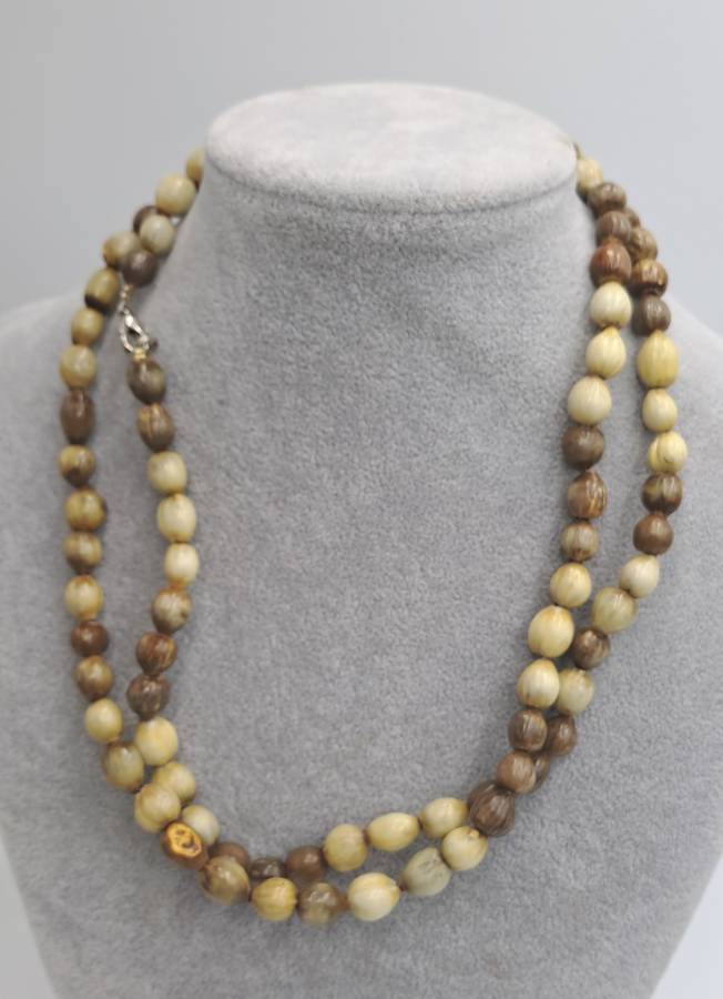 Vintage seed Bead Necklace 102cm