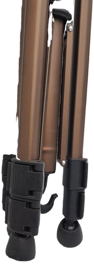 Large MI-3730 Aluminium  Camera Tripod with bag -  Water level adjustments 1,8m Plus