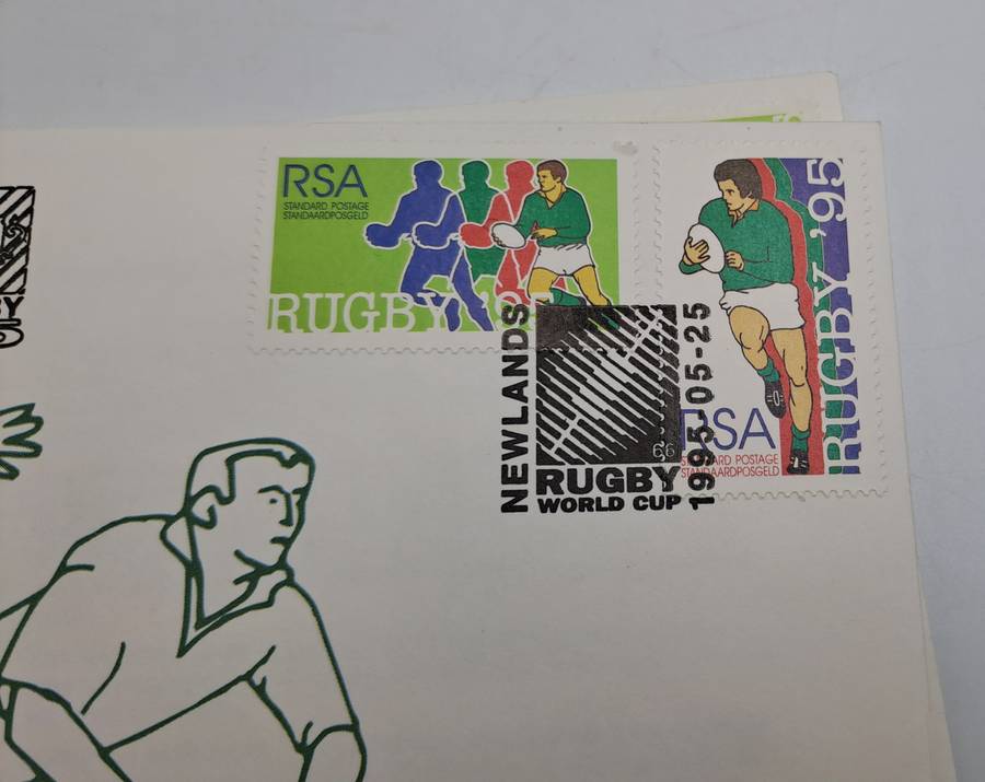 Rugby 1995 World Cup -FDC (First Day Cover) 6.14C 1995-05-25