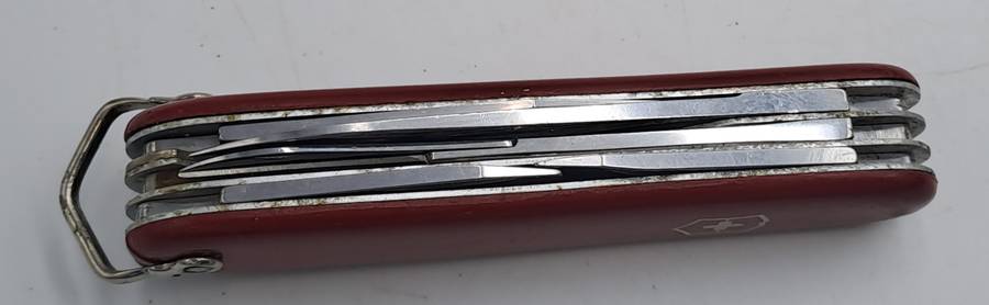 Pre-Owned Vintage Victorinox OFFICIER Army Knife Switzerland-Multitool