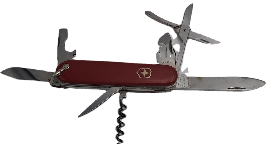 Pre-Owned Vintage Victorinox OFFICIER Army Knife Switzerland-Multitool