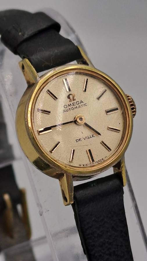 Vintage Ladies OMEGA De Ville Automatic Watch-Working