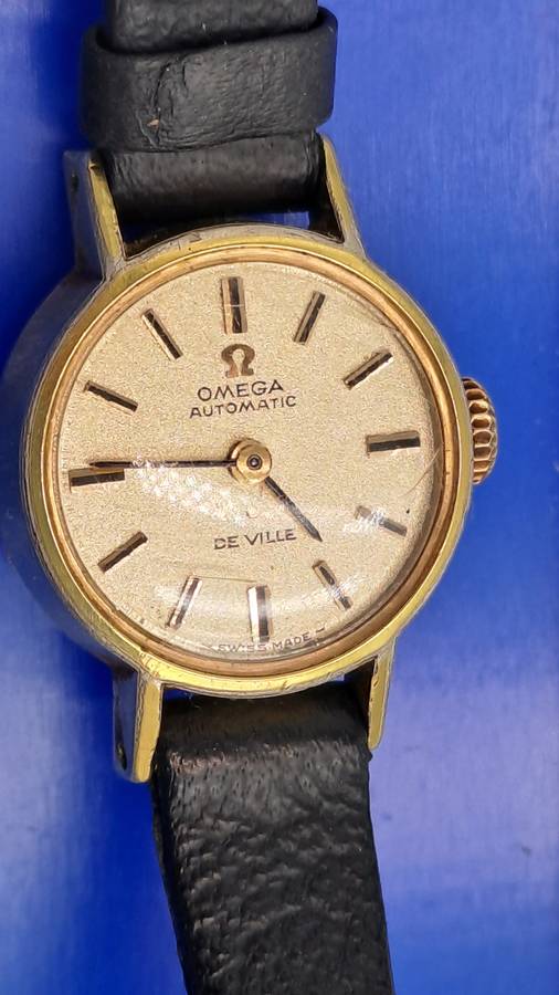 Vintage Ladies OMEGA De Ville Automatic Watch-Working