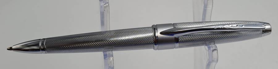Cross Apogee Chrome with Silver Trim Ball point in Original Box