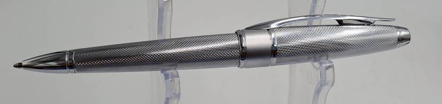 Cross Apogee Chrome with Silver Trim Ball point in Original Box