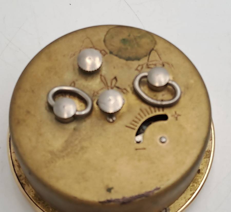 Vintage SLAVA Mechanical Alarm Clock 11 Jewels Made In the USSR Soviet Russian-NOT working