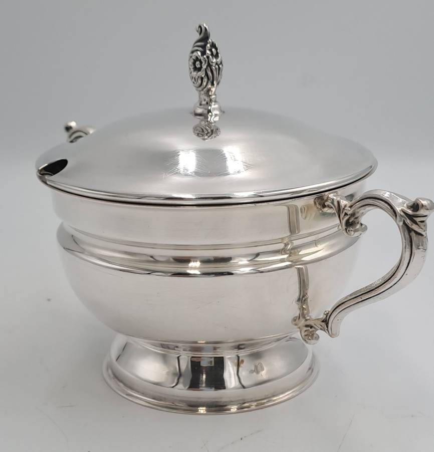 Emss Silver Plated Sugar Bowl with Lid 10,5cm x 18cm x 11,8cm
