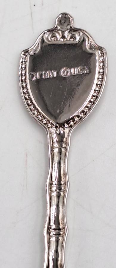 Silver Plated Souvenir Spoon U.S. Capitol Washington D.C