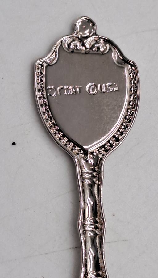 Silver Plated Souvenir Spoon U.S. Capitol Washington D.C