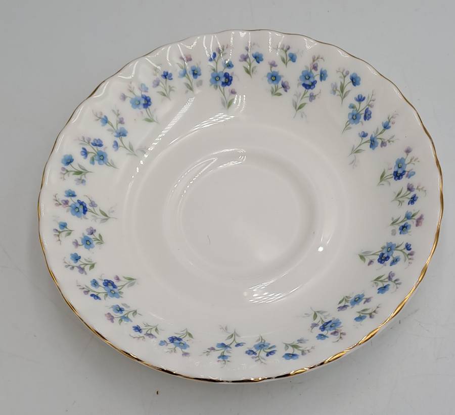 Vintage Royal Albert Memory Lane Cup and Saucer -Cup has a Chip