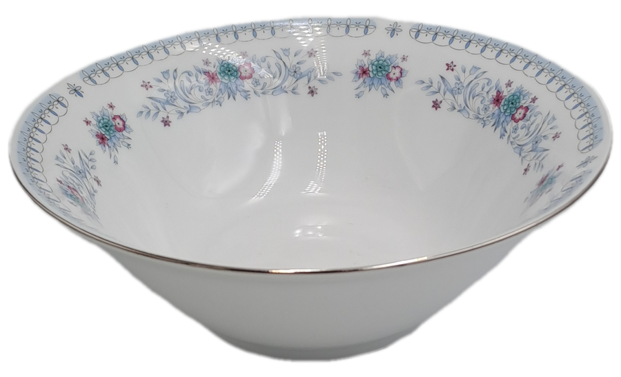 Crown Ming HARMONY Floral Fine China Salad Bowl  By Jian Shiang Made in China