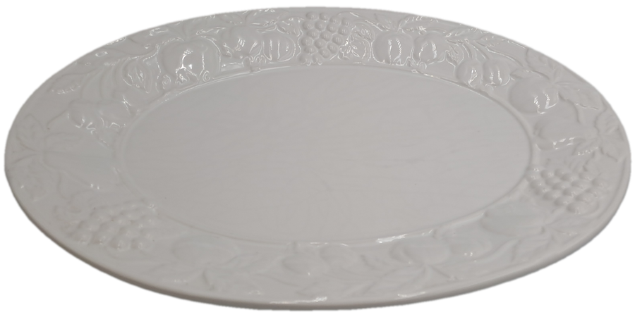 A Large Porcelain Woolworths Oval Serving Platter Imported from Portugal