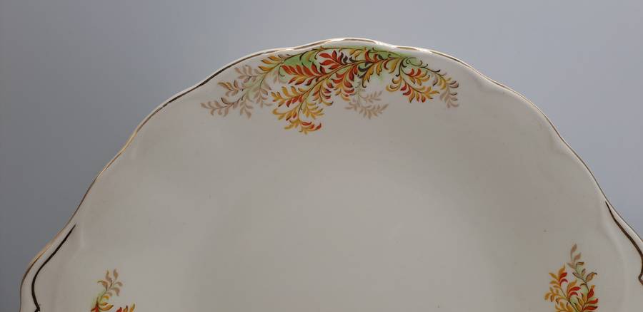 Vintage GRINDLEY Creampetal Cake Plate (2 Available)