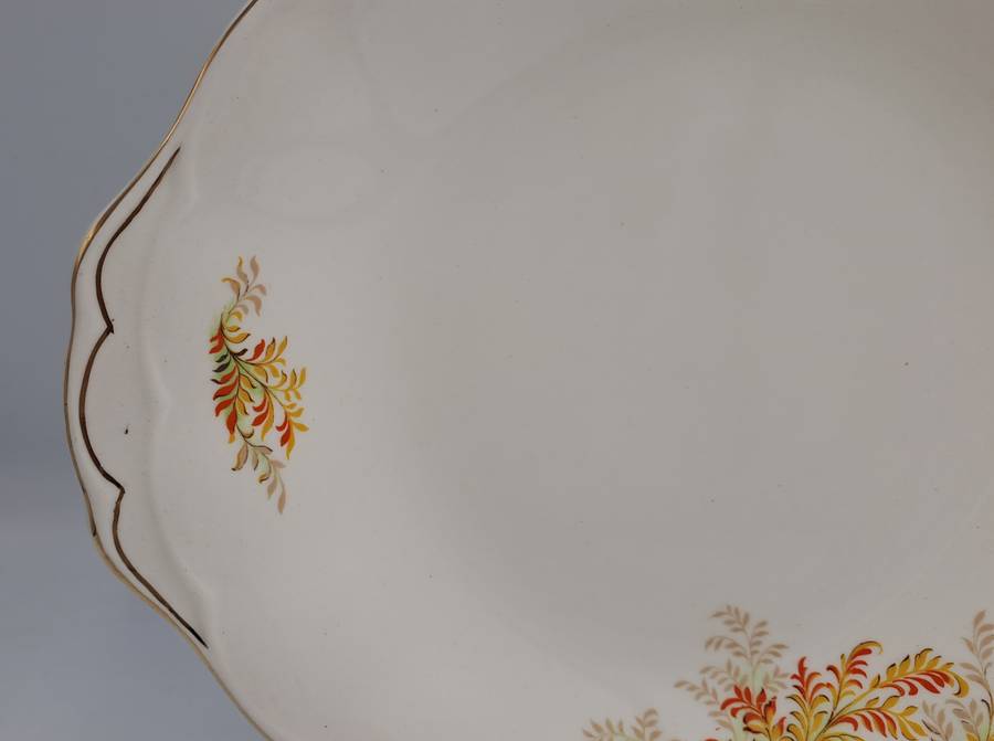 Vintage GRINDLEY Creampetal Cake Plate (2 Available)
