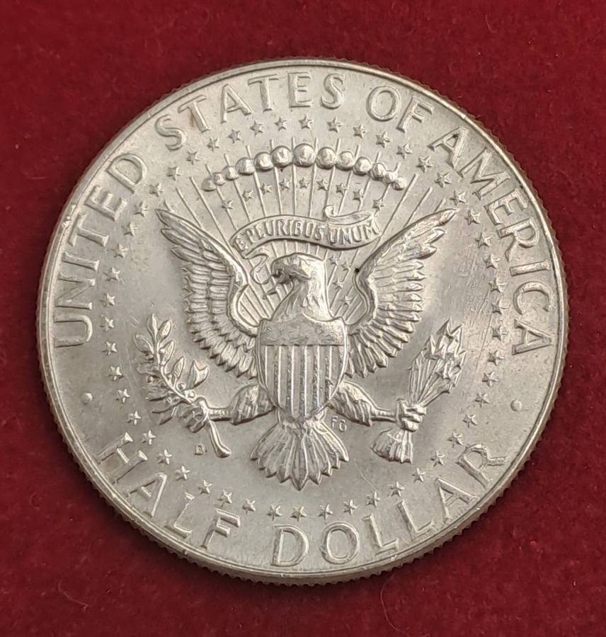 1964 United States .900 SILVER ½ Dollar "Kennedy Half Dollar"