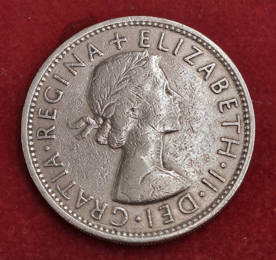 1963 United Kingdom  2 Shillings - Elizabeth II