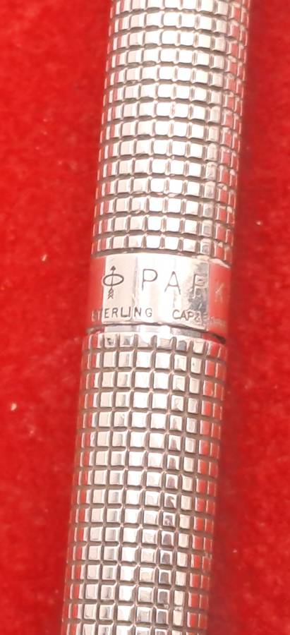 Rare Vintage Parker Cisele 75 Sterling Silver Cap and Barrel Pencil  Made in the USA