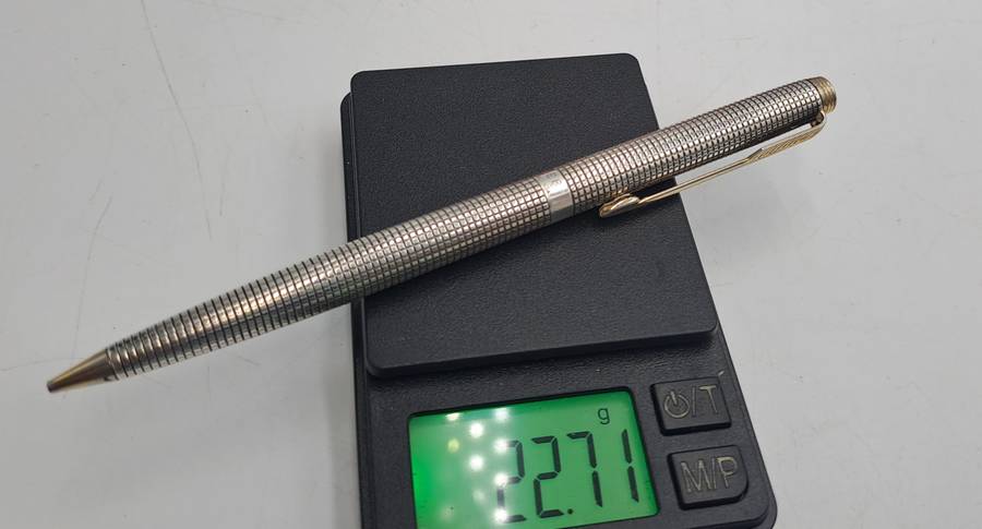 Rare Vintage Parker Cisele 75 Sterling Silver Cap and Barrel Pencil  Made in the USA