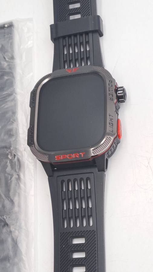 Unused Sport Smartwatch -Phone Function- Stress measurement-sport mode-weather and many more