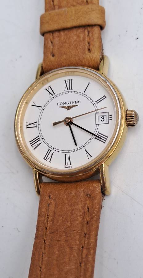 Pre-Owned Vintage Ladies Swiss Longines Quartz Watch -Working