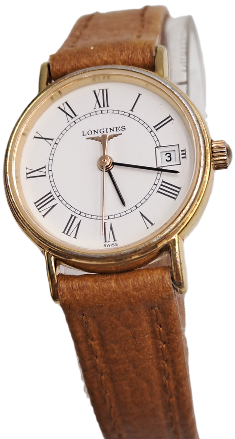 Pre-Owned Vintage Ladies Swiss Longines Quartz Watch -Working