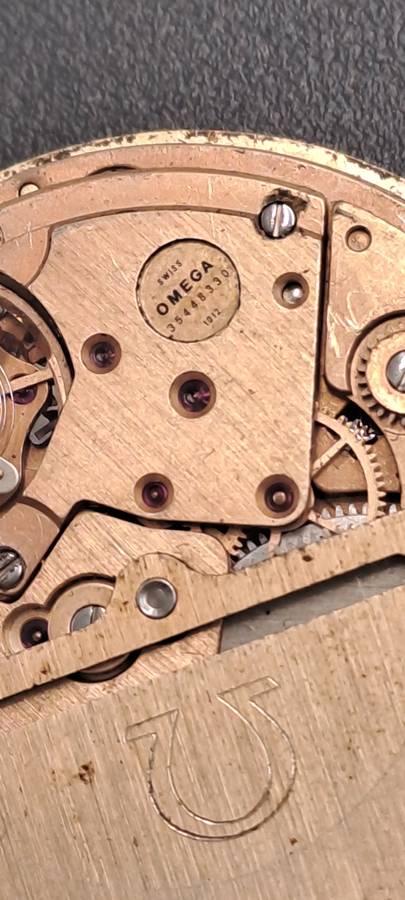 Vintage 1979's Omega Geneve 1012 Automatic Movement-Not working- for spares
