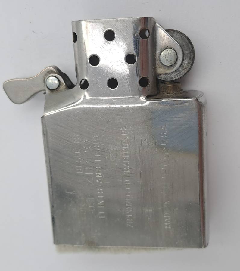 Vintage Black Zippo Lighter -Need a service