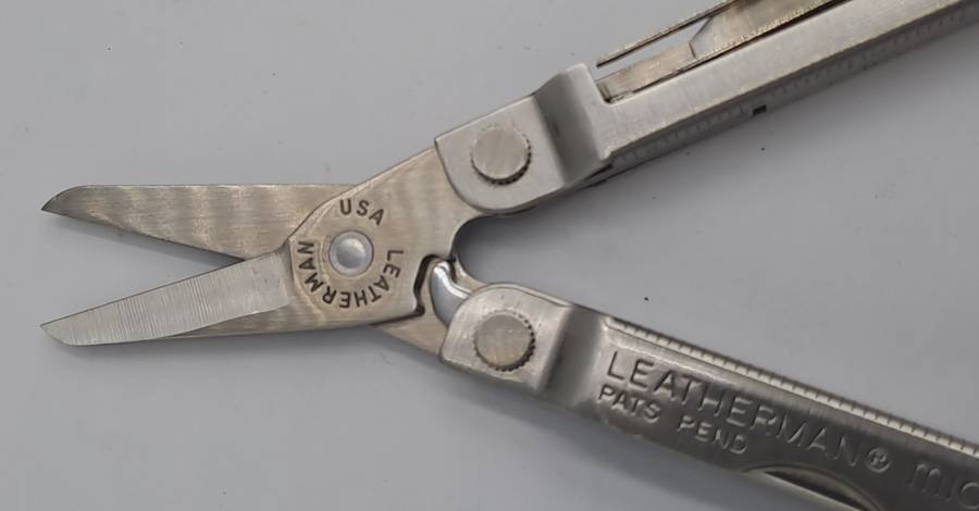 Vintage Leatherman Micra Multitool with British American Tabacco August 1999 Tag