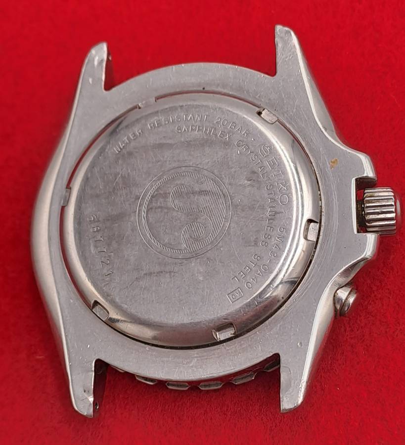 Vintage Seiko Kinetic Sports 200 illuminated Dial- SAPPLEX Crystal-see description