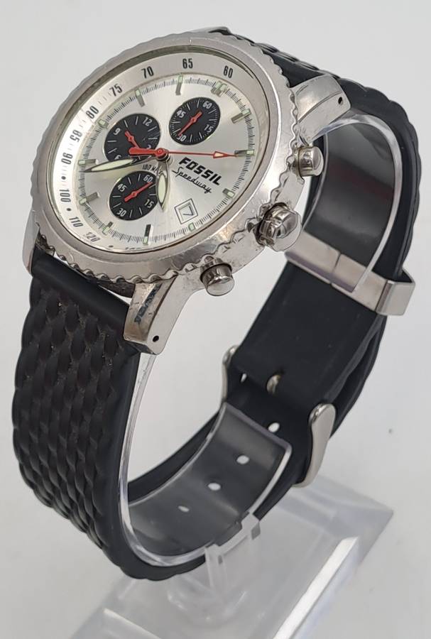 Pre-Owned Fossil Blue Speedway Mens Quartz 100m Watch -