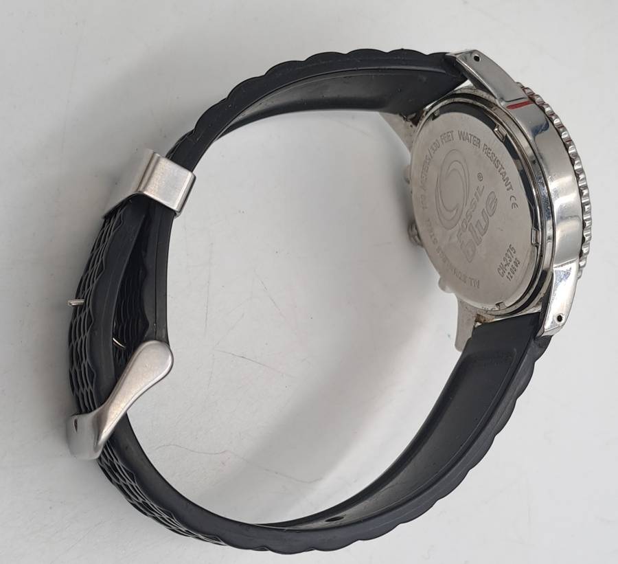 Pre-Owned Fossil Blue Speedway Mens Quartz 100m Watch -