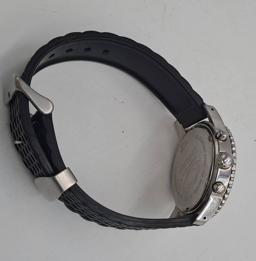 Pre-Owned Fossil Blue Speedway Mens Quartz 100m Watch -