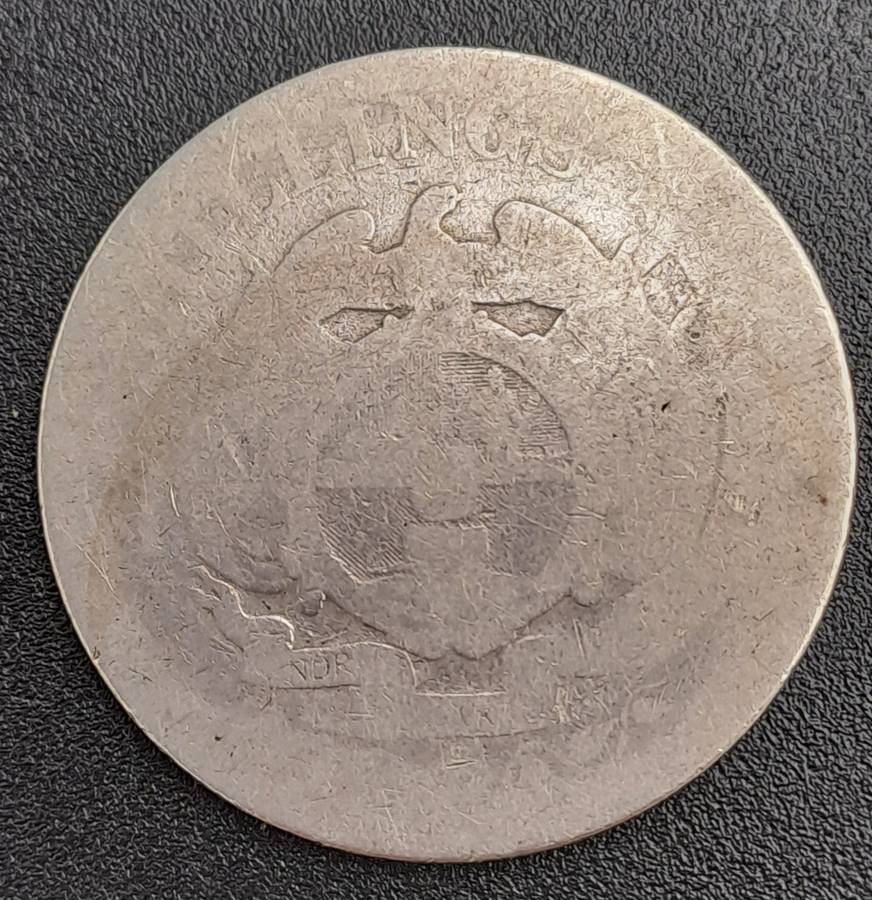 1892-1897 ZAR Silver 2½ Shillings South Africa  South Africa (pre-Union) see condition