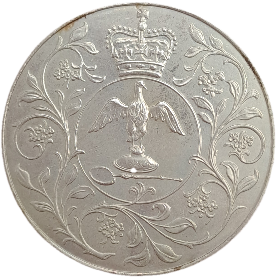1977 United Kingdom 25 New Pence - Elizabeth II Silver Jubilee