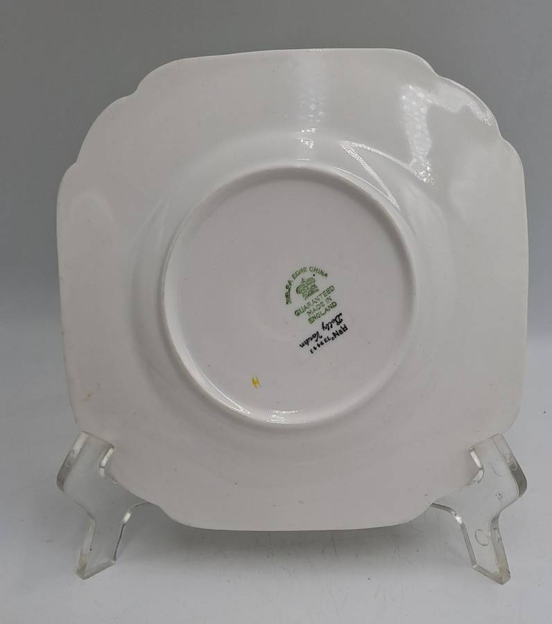 10 Pc's of Antique 1920's Art Deco Melba Bone China Dolly Varden Teaset(incomplete) 6 plates