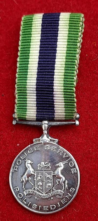 South Africa  Police Service MINI medal for Faithful Service 20mm