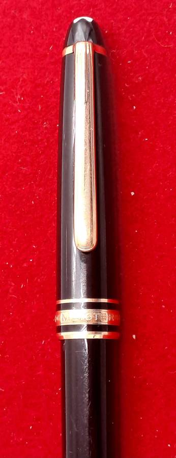 Pre-Owned Montblanc Meisterstück Gold-Coated Ballpoint Pen-SN EH2355967 -Ink is Dry -No Box