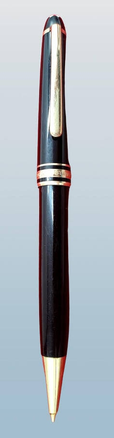 Pre-Owned Montblanc Meisterstück Gold-Coated Ballpoint Pen-SN EH2355967 -Ink is Dry -No Box