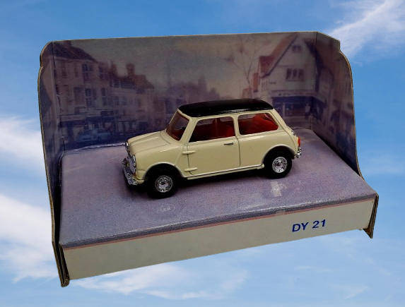 1990-Matchbox Dinky Collection DY-21 `1964 Austin Mini Cooper S in Box