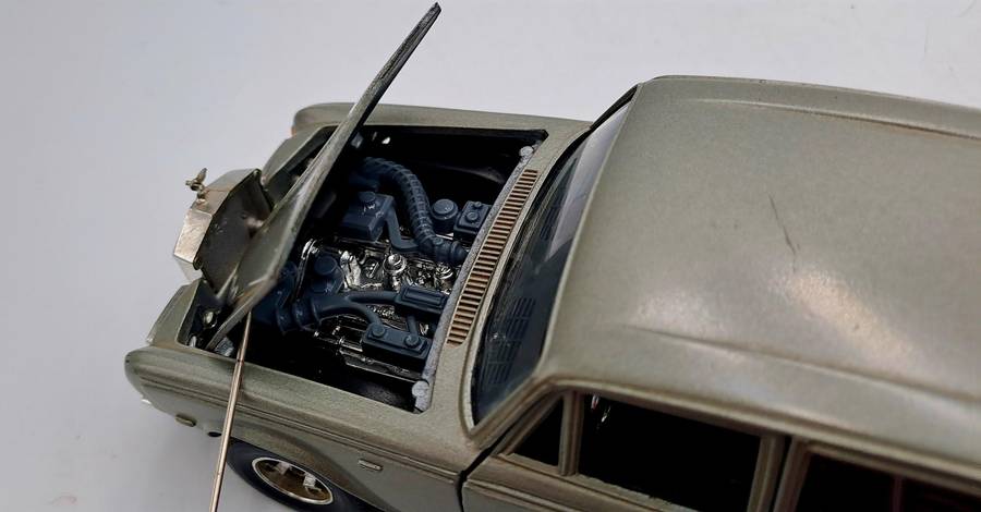 Rolls Royce Silver Shadow Burago No. 0134 1:24 Scale -Made in ITALY-No Box