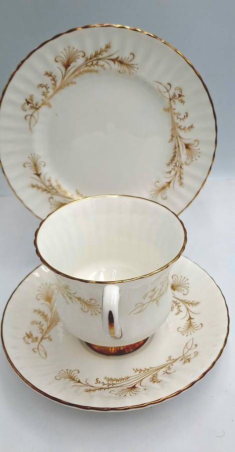Vintage Paragon Lafayette Tea Trio- By appointment  to the Queen-