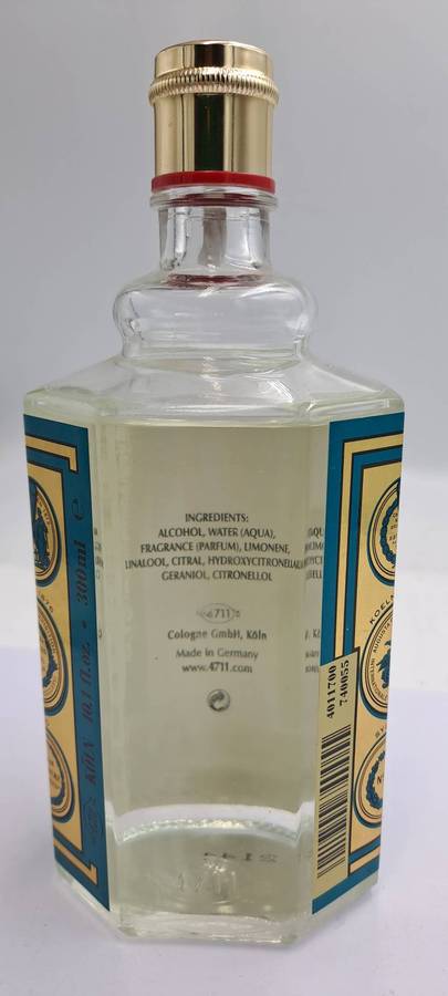Original 4711 Eau de Cologne 300ml - Full - Seal Broken