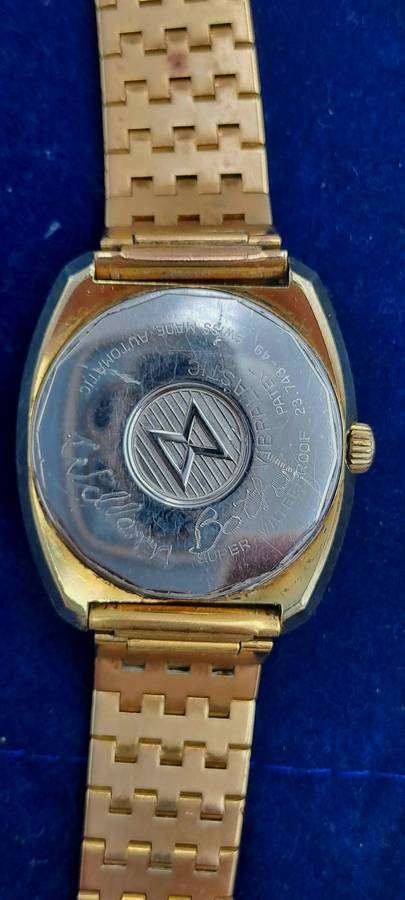 Vintage  1970's Swiss Men's DELFIN Acapulco 202 Automatic Watch -Working