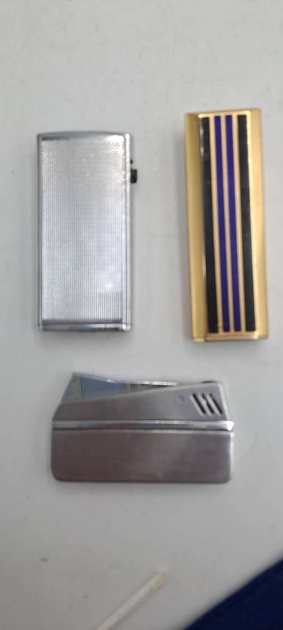 3 Vintage Lighters -Not Working -sold as is- Ronson , Prince and Brother Light