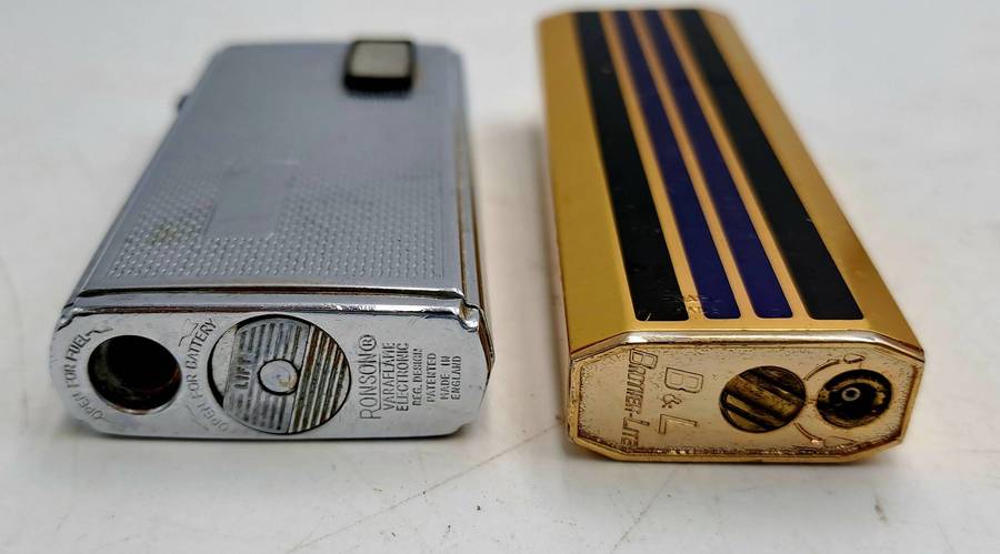 3 Vintage Lighters -Not Working -sold as is- Ronson , Prince and Brother Light